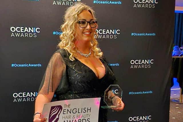 Nelson based Betty-Rose Beauty Boutique, which is owned by Rachel Shuttleworth, was named 'Local Salon of the Year' at English Hair and Beauty Awards 2024