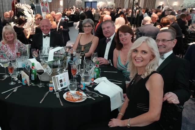 A red carpet ball at Burnley's Crow Wood Hotel raised £50,000 for Pendleside Hospice and Burnley Community Grocery
