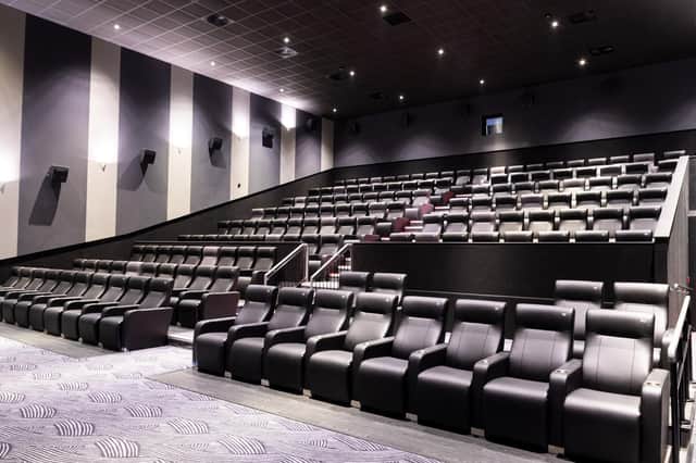 Seating in the large screen room at the new REEL Cinema in Burnley. Photo: Kelvin Lister-Stuttard