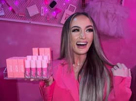 Burnley businesswoman Poppy Parker has opened her first salon and launched her own make up range, Pop of Beauty Cosmetics