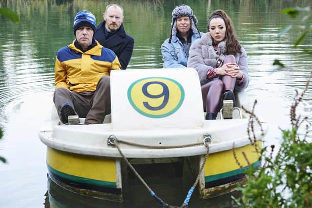 Reece Shearsmith, Mark Gatiss, Steve Pemberton and Diane Morgan starred in the first episode of a new series of the BBC2 anthology series Inside No.9