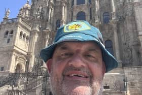 Anthony Williams, of Padiham, took on the gruelling pilgrimage route Camino Del Norte in aid of the Rosemere Cancer Foundation.