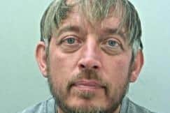 Jailed for life for the murder of Katie Kenyon, this is Andrew Burfield of Burnley who was told by a judge at Preston Crown Court today he must serve 32 years behind bars before he is eligible for parole