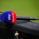 A Sky Sports microphone sits on the advertising boards after the match

Photographer Alex Dodd/CameraSport