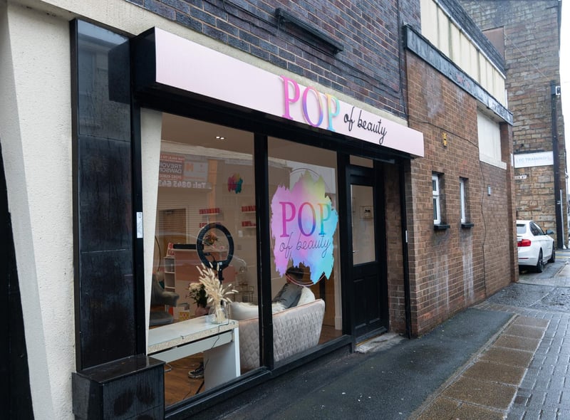 Poppy Parker is the brains behind Pop of Beauty, which opened in Burnley last month. Photo: Kelvin Stuttard