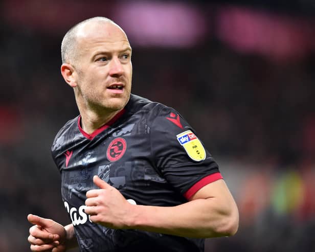 STOKE ON TRENT, ENGLAND - DECEMBER 14: Charlie Adam of Reading looks on during the Sky Bet Championship match between Stoke City and Reading at Bet365 Stadium on December 14, 2019 in Stoke on Trent, England. (Photo by Nathan Stirk/Getty Images)