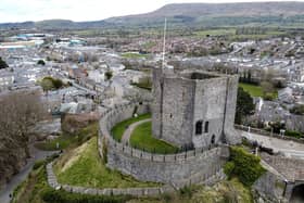 Clitheroe Castle is marking St George's Day