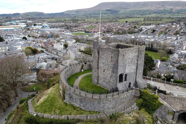 Clitheroe Castle is marking St George's Day