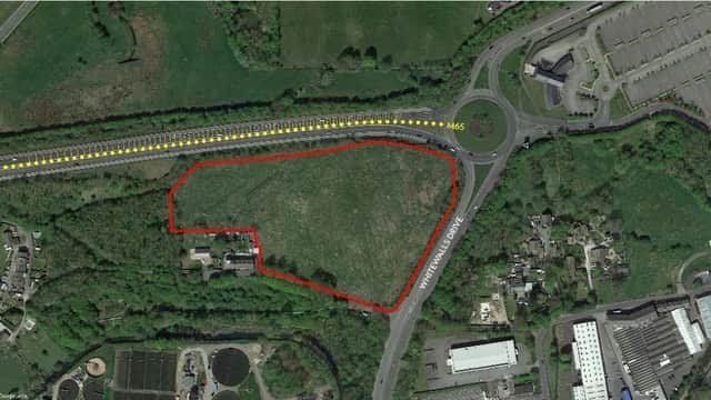The service station will be built on land off Whitewalls Drive in Colne.