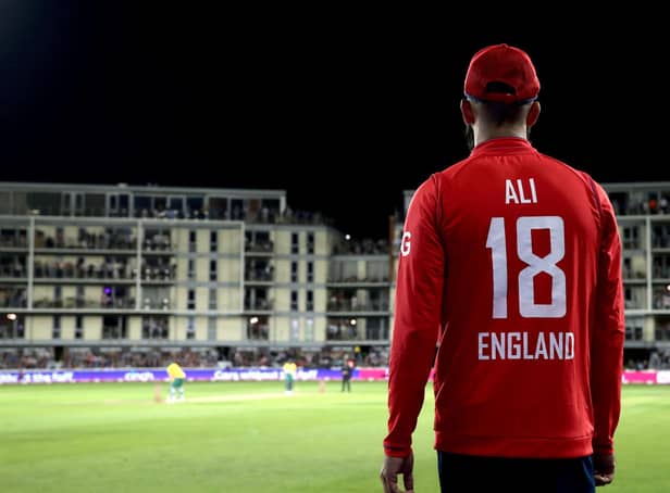 <p>England's Moeen Ali believes "the best is yet to come" from England at the T20 World Cup after they battled their way out of the group stages and into a semi-final showdown against India. (Picture: Simon Marper/PA Wire)</p>