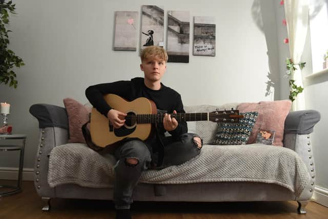 Charlie Whittam, 16, is preparing for the release of his second EP (Photo: Neil Cross)