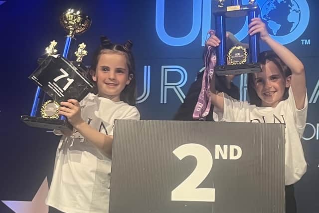 Burnley twins Marnie and Mylah Green represented England in the UDO European Street Dance Championships.
