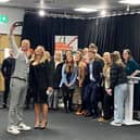Former 'The  Apprentice' candidates Adam Corbally and Camilla Rose Ainsworth came to Burnley College to a burnley.social event  aimed at a younger demographic to raise aspirations and make younger residents aware of what a great place Burnley is to study, work and live.