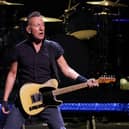 NEW YORK, NEW YORK - APRIL 03: Bruce Springsteen performs at Barclays Center on April 03, 2023 in New York City. (Photo by Mike Coppola/Getty Images)