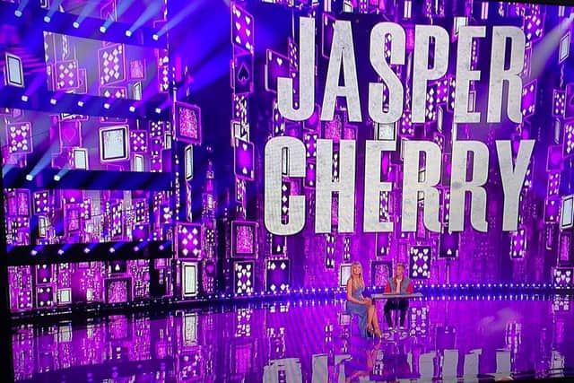 Burnley magician Jasper Cherry makes his debut on the stage on 'America's Got Talent: All Stars" with judge Heidi Klum