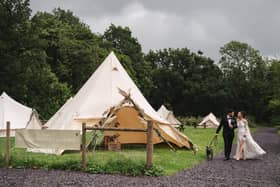Bowland Tipis, a new wedding venue set within a 62 acre park in the Forest of Bowland, will be hosting brides from 2024.