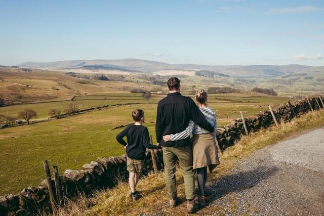 Take in the scenic Bowland Forest views