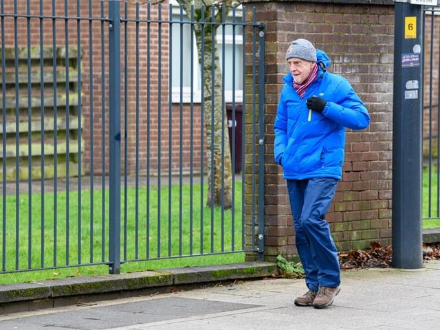 Burnley fans arrive at Turf Moor for the Premier League fixture against West Ham United. Photo: Kelvin Lister-Stuttard