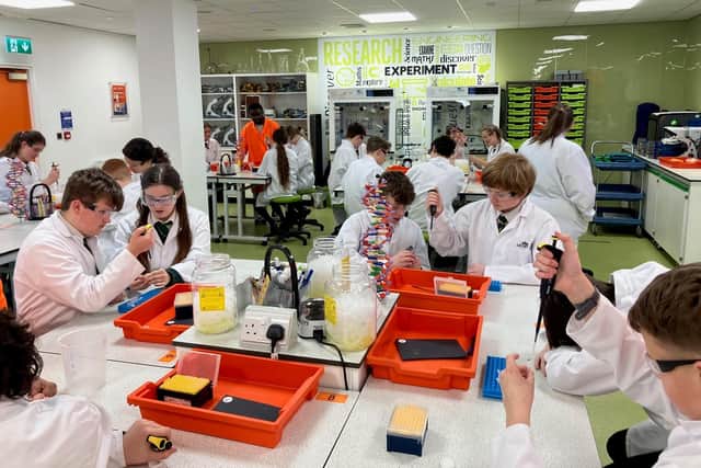 Science Week at Ribblesdale School in Clitheroe