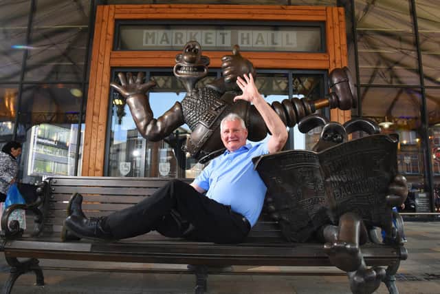 Photo Neil Cross; David Bullock, longstanding manager of Preston Markets is retiring
