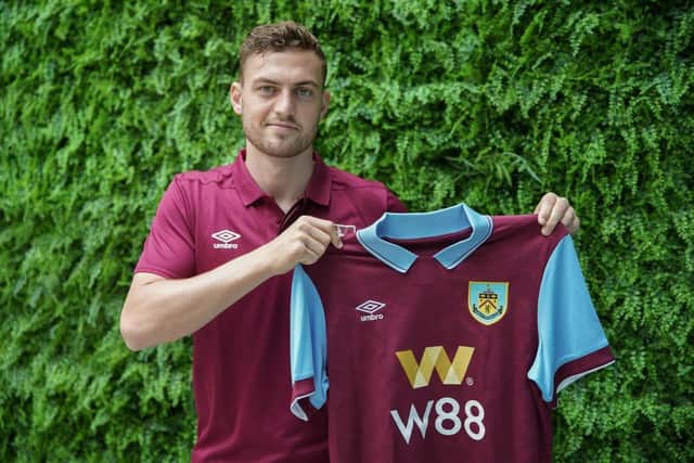 Bruun Larsen has joined the Clarets on a season-long loan deal. Picture: Burnley FC