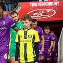 Local boy makes history for 2nd Division Harrogate Town Football Club.