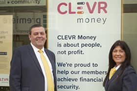 CLEVR Money mangers Anthony Brookes and Jackie Colebourne