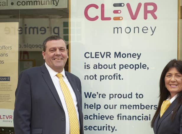 CLEVR Money mangers Anthony Brookes and Jackie Colebourne