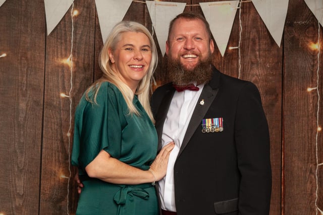 Guests attending Healthier Heroes Ball 2023 at Burnley Football Club. Credit: Vicky Leigh Photography.
