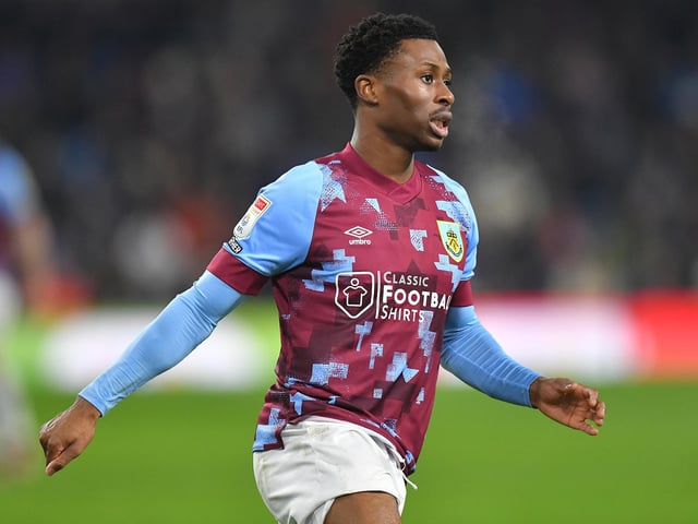 Burnley's Nathan Tella
The EFL Sky Bet Championship - Burnley v West Bromwich Albion - Friday 20th January 2023 - Turf Moor - Burnley