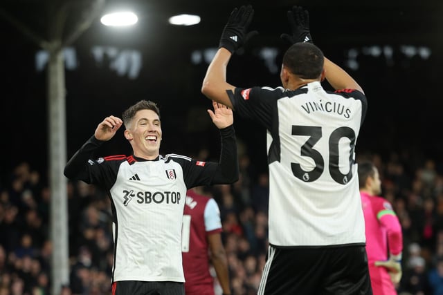 Despite coming on as a half-time sub, Wilson made the most of his time on the pitch against West Ham on Sunday, finding the net after just 15 minutes on the pitch. Wilson also went on to provide an unselfish assist for Carlos Vinicius to add Fulham’s fifth of the afternoon in the 89th minute.