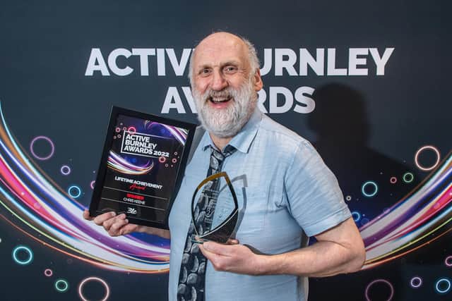 Active Burnley Awards  Lifetime Achievement Award – Chris Keene