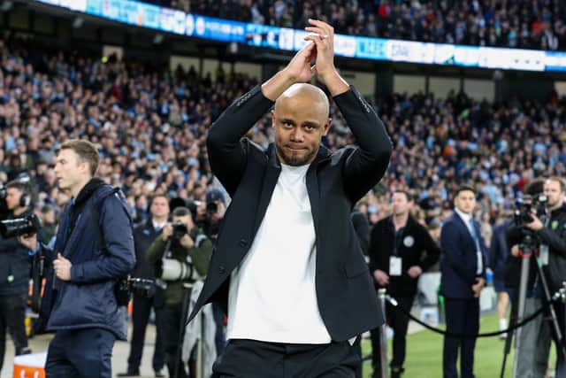 Kompany will be cheering on his former side in tonight's final