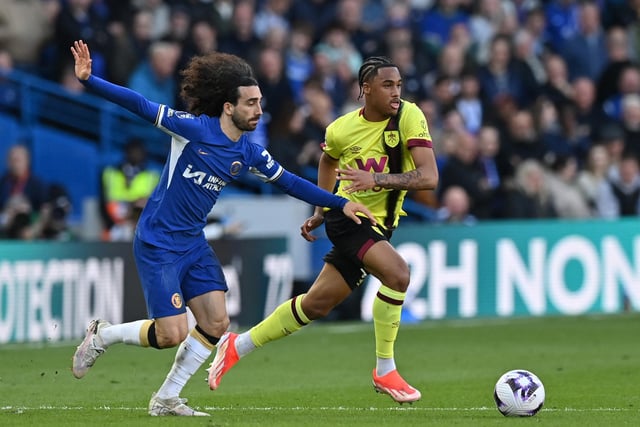 A real attacking threat against Chelsea while it remained 11-vs-11, but carried out his defensive duties well after Burnley went down to 10 men.