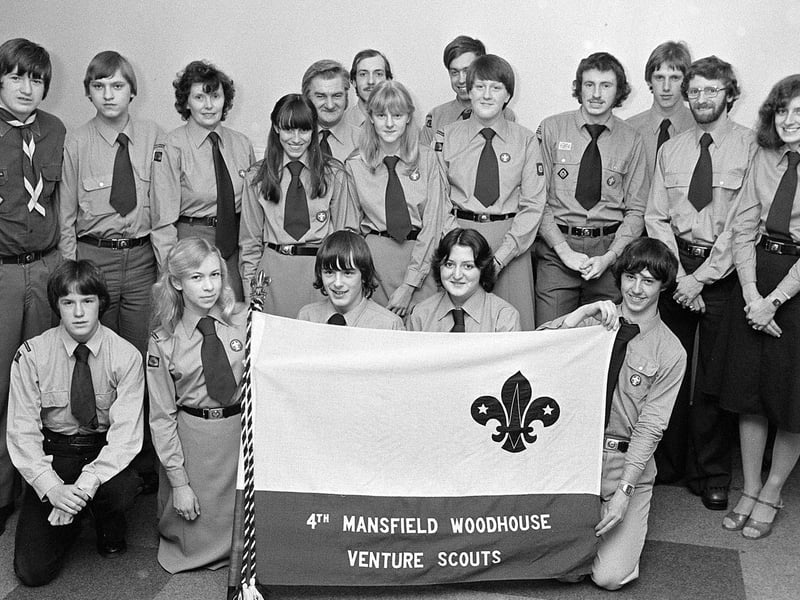 Can you spot any familiar faces in this picture of the Scouts from 1980?