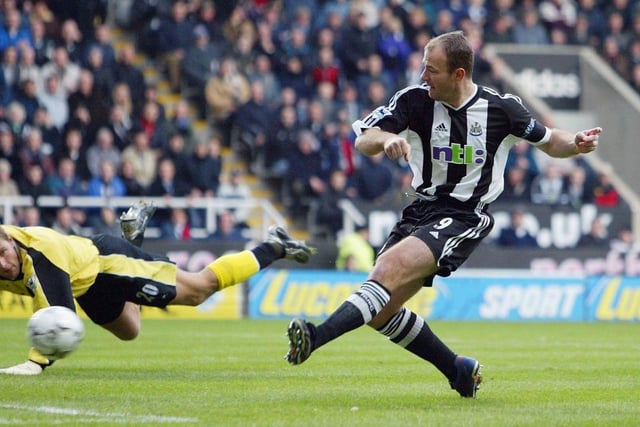 It’s no surprise that one of the 260 goals netted by the all-time leading Premier League scorer makes the list. His strike came in a game against Man City at St James' Park in 2003.