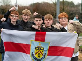 Burnley fans arrive at the Vitality Stadium ahead of the FA Cup tie with Bournemouth.