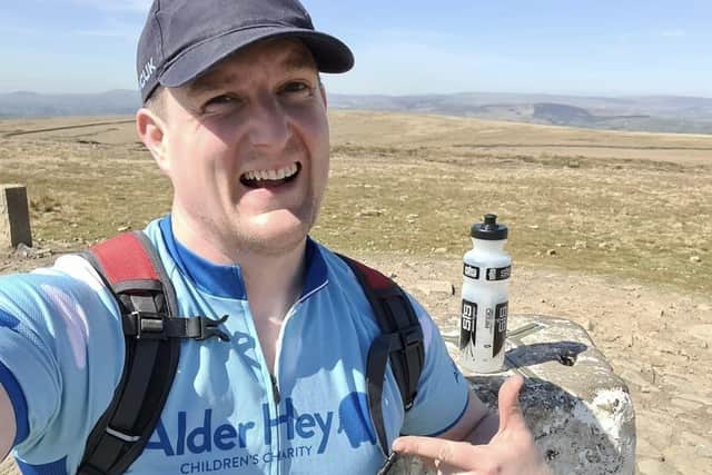 Paul Cunliffe, AKA Fat Man Biking, will cycle 351 miles from Cornwall to his hometown in aid of Alder Hey Children's Charity.