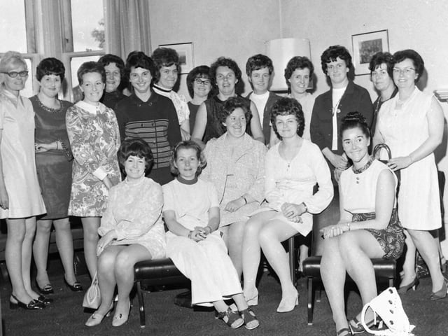 Annual outings are a treat members of many a local organisation look forward to each summer, but not the members of the Young Wives' Club of Trinity Methodist Church, Padiham. They've replaced their annual trip with an annual dinner, and are pictured at the Rosehill House Hotel in Burnley, where the second dinner was held recently. And they don't look worried about the change of plan. After all, there's nothing like a slap-up meal when someone else does the cooking - as any housewife will agree!