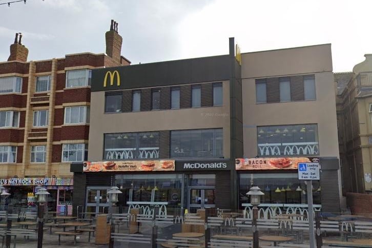 The McDonald's on the Promenade has a rating of 3.8 out of 5 from 4,300 Google reviews