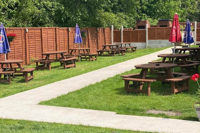 Ballaro restaurant in Burnley has an outdoor area perfect for summer days and nights