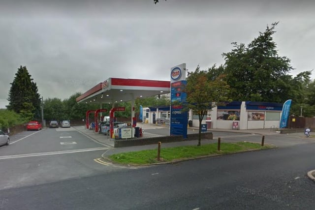 Casterton Avenue garage petrol (£145.9p)  diesel (£152.9p)