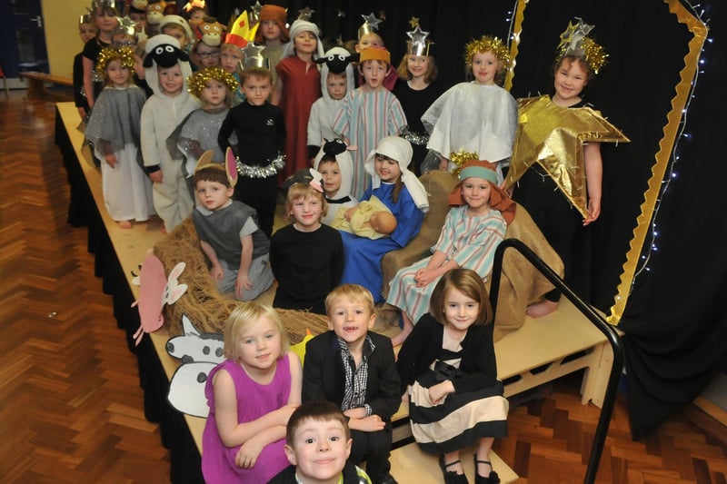 Salterforth Primary School Nativity play. 2014.