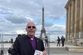 Pastor Mick Fleming of Church on the Street in Paris after a French media company bought the rights to translate and release his book Blown Away: From Drug Dealer to Life Bringer.