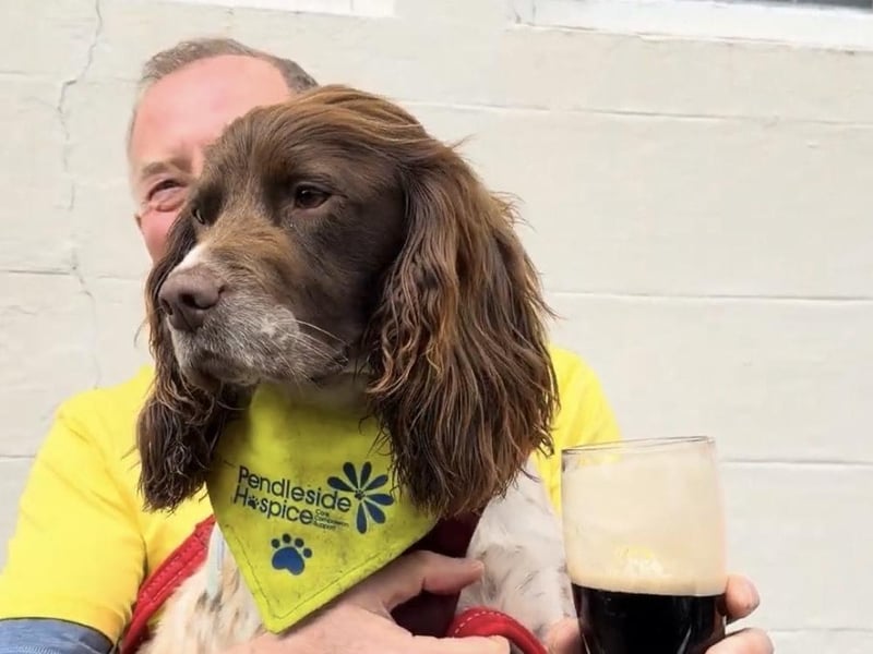 One man and his dog united for a good cause