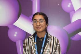 Nelson and Colne College first year A level student Sai Chinmayee Naresh Kumaar