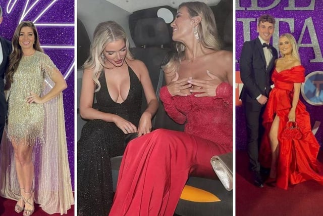Collage featuring (L to R) Nikki Sanderson, Helen Flanagan and Christine Mcguiness, Ryan Ledson and Lucy Fallon.