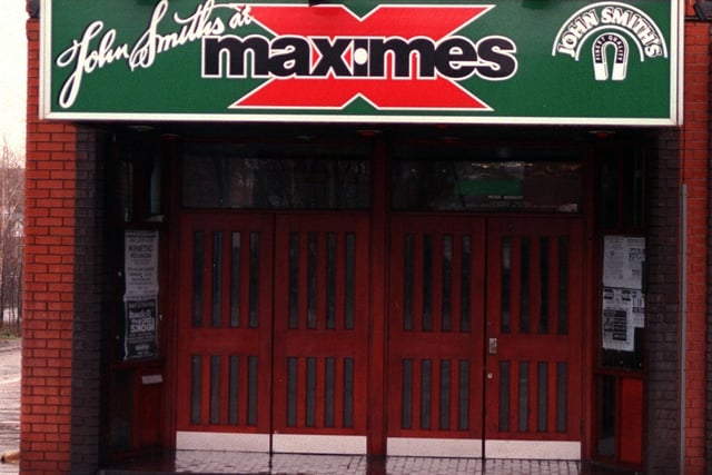 Maximes nightclub, Standishgate, Wigan.