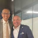 CNN's Richard Quest with Dave Fishwick