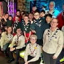 The intrepid team, from St Mary Magdalene, (Clitheroe),received a written commendation a few weeks earlier from the 'Chief Scout' Bear Grylls.